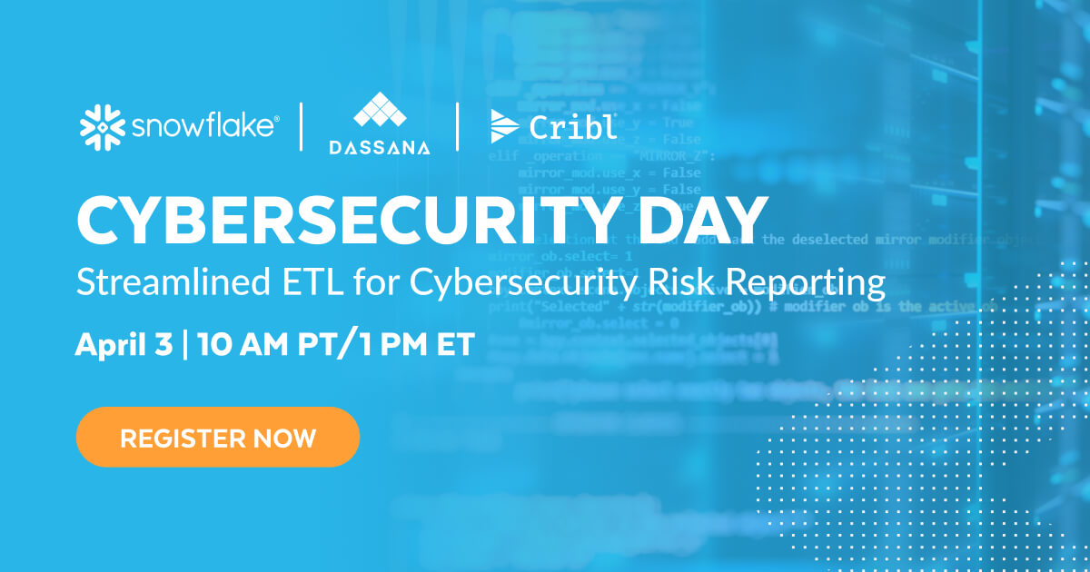 Cybersecurity Day Streamlined Log Management for Risk Reporting